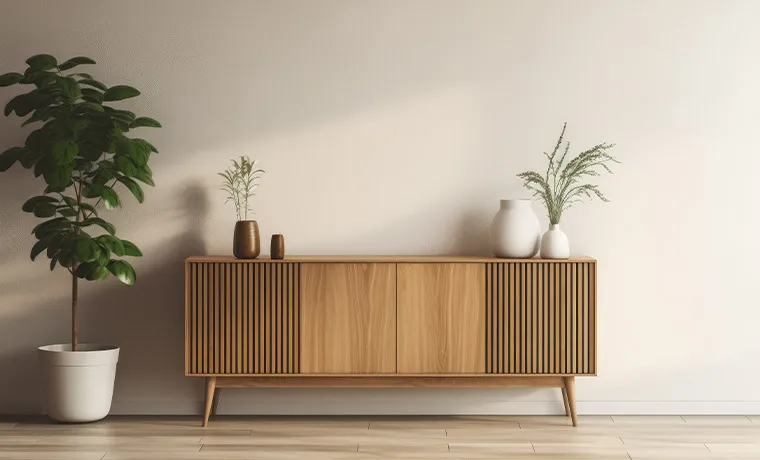 Commode en bois moderne, Luzy, Collavet Menuiserie